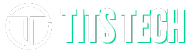 tits tech web logo in white color